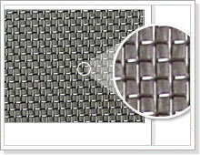 woven wire cloth in stainless steel